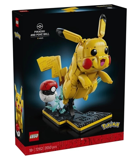 LEGO 72152 POKEMON - Pikachu e Poké Ball