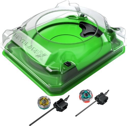 Hasbro BeyBlade BBX: Sneak Attack Battle Set - Cutter Shinobi LF and Rampart Aegis GB