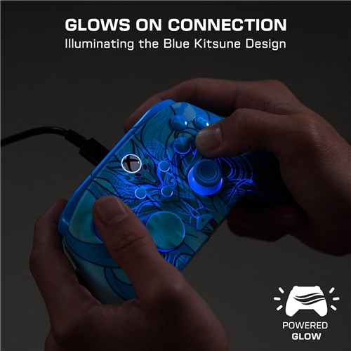 Turtle Beach: Rematch Advanced - Wired Gaming Controller - Blue Kitsune (X1/XSX/PC)
