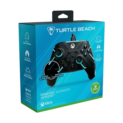 Turtle Beach: Rematch Advanced - Wired Gaming Controller - Titan Steel (X1/XSX/PC)