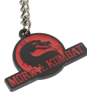 Mortal Kombat Logo kovová klíčenka