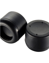 Náhradní gumičky na analogové páčky vysoké (černé) (SWITCH)