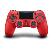 Ovladač Sony Dualshock 4 V2 červený (BAZAR) (PS4)	