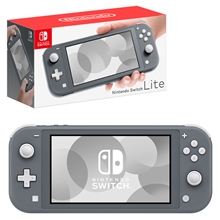 Konzole Nintendo Switch Lite - Grey + stojánek na hry (SWITCH)