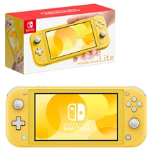 Konzole Nintendo Switch Lite - Yellow + stojánek na hry (SWITCH)