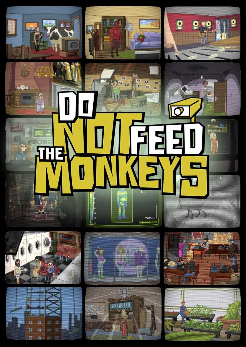 Прохождение do not feed. Do not feed the monkeys 2099. do not feed the monkeys игра обложка. доставщик из do not feed the monkey.